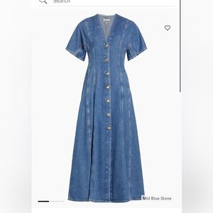 Ganni Future Denim Dress